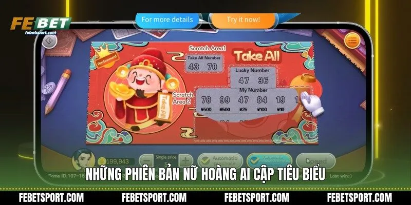 Những phiên bản Nữ hoàng Ai Cập tiêu biểu